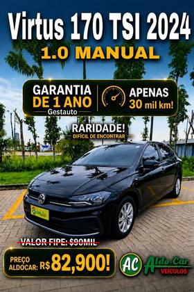 VOLKSWAGEN VIRTUS 1.0 170 TSI MANUAL